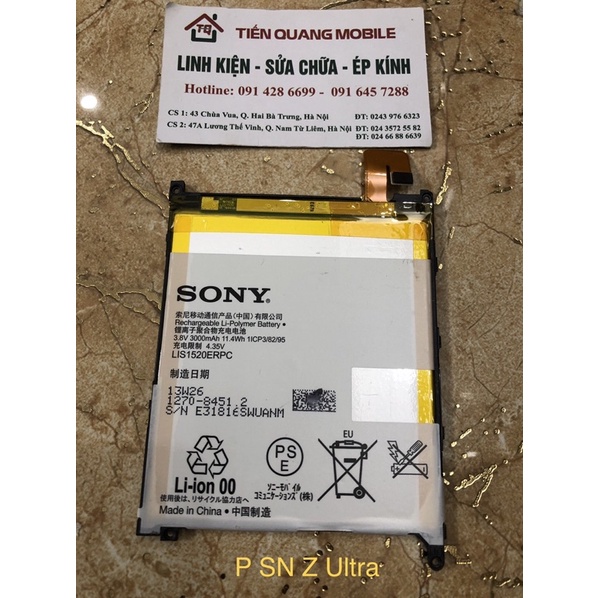 Pin Sony Z Ultra