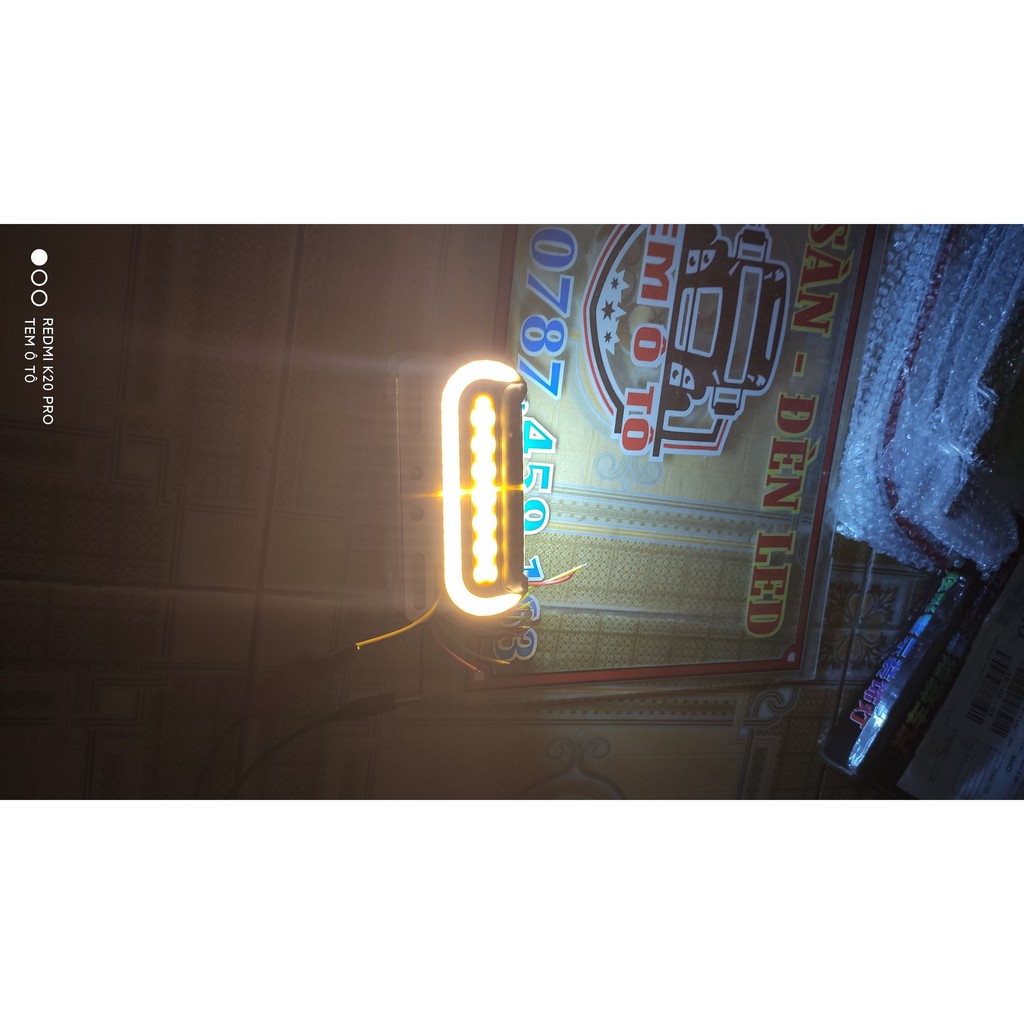 Led  COB sườn, kiêm soi lốp ô tô tải điện 24v Siêu mỏng