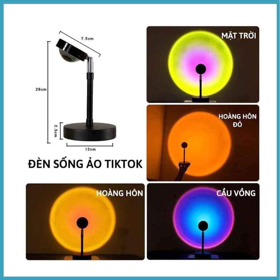ĐÈN HOÀNG HÔN SUNSET 4 MÀU HOT TIKTOK - Quỳnh Mai Hàng Tốt Gía Rẻ
