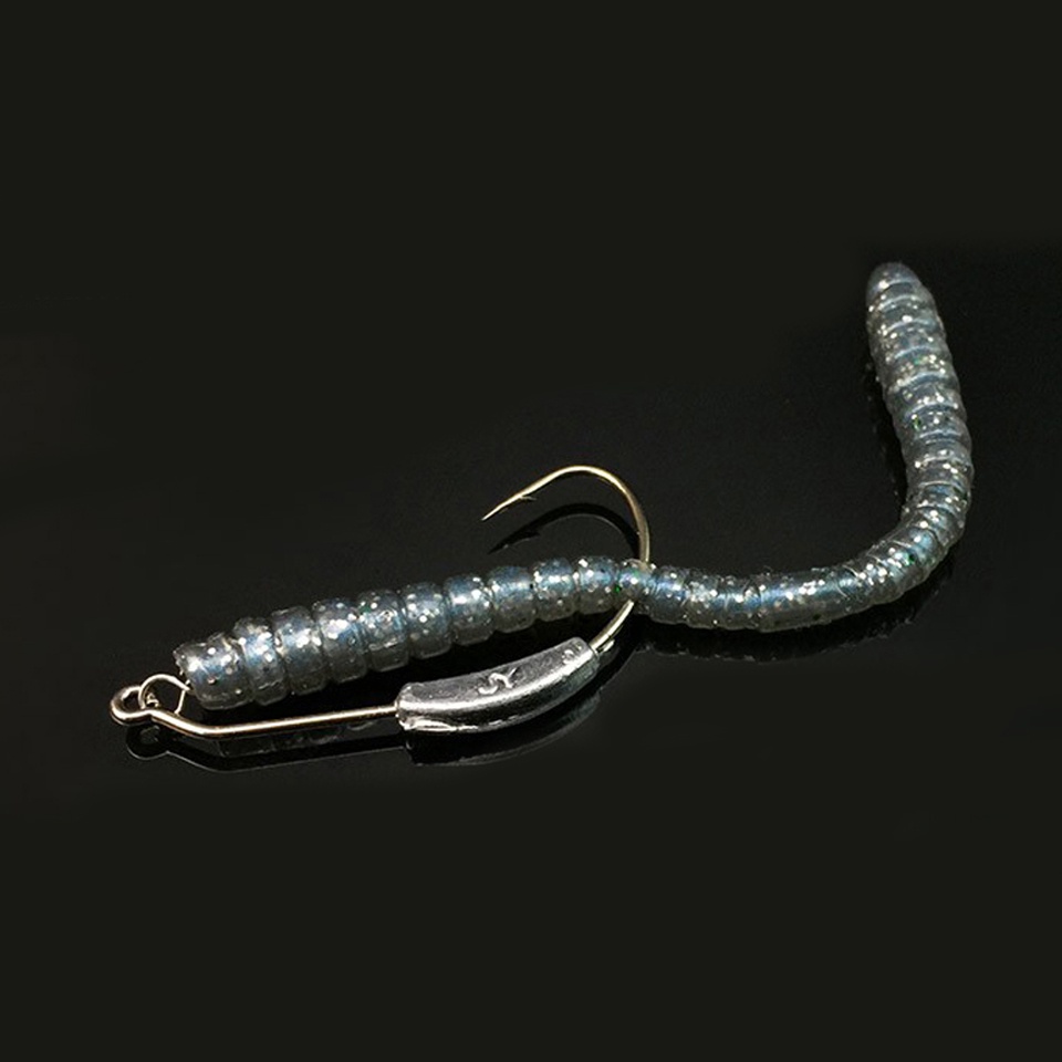 Bộ 5 lưỡi câu cá 2g 2.5g 3g 5.25g 7g bằng thép carbon mềm tiện dụng