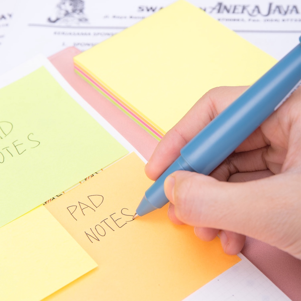 Giấy ghi chú 4 màu kích thước 25x76mm(3*3 inch)