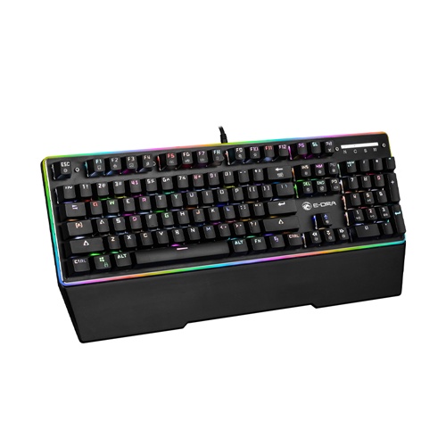 Bàn Phím Cơ Gaming EDRA EK308 Plus RGB Optical Led RGB Viền Chống Nước