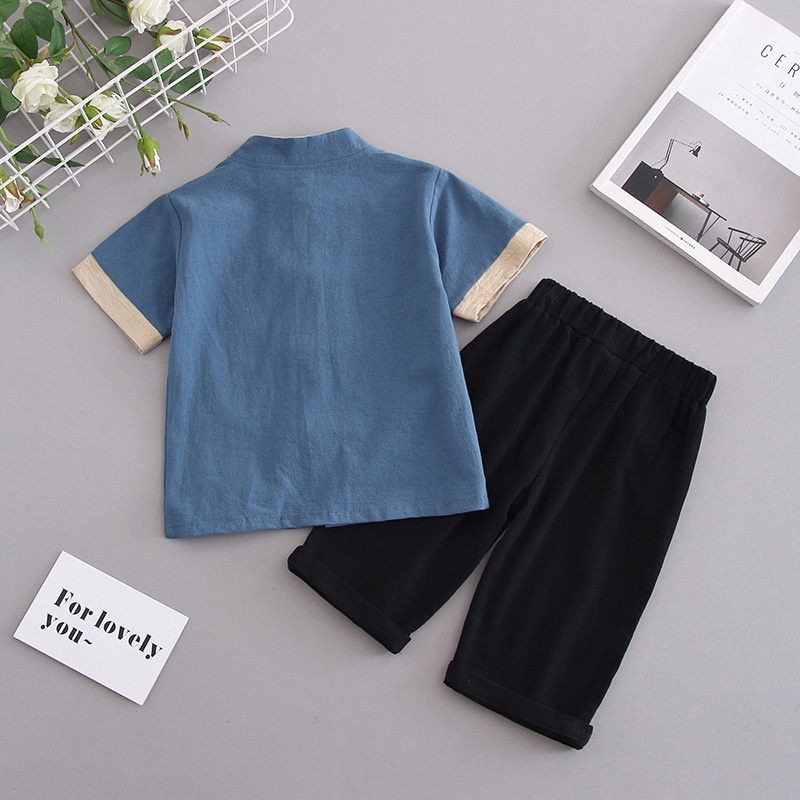 Bộ Đồ Thời Trang Năm Mới Phong Cách Trung Hoa Dành Cho Bé Trai