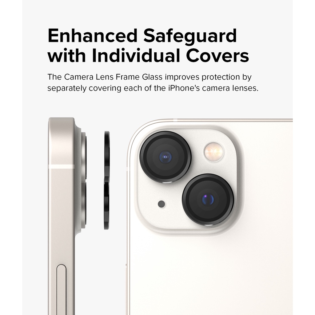 Khung bảo vệ máy ảnh RINGKE bằng hợp kim nhôm thích hợp cho iPhone 14 Plus 14