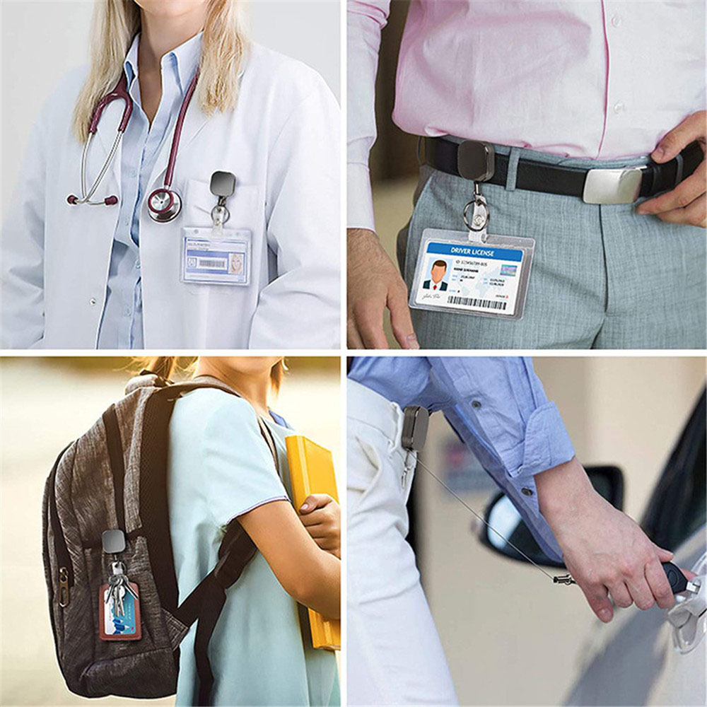 Kẹp giữ thẻ có dây rút tiện lợi chất lượng cao