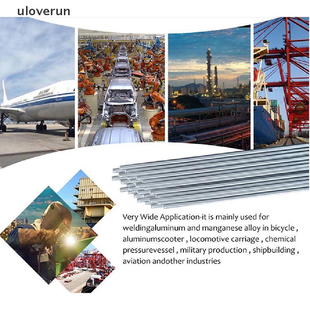 Set 10 Que Hàn Bằng Nhôm Nhiệt Độ Thấp Tiện Dụng