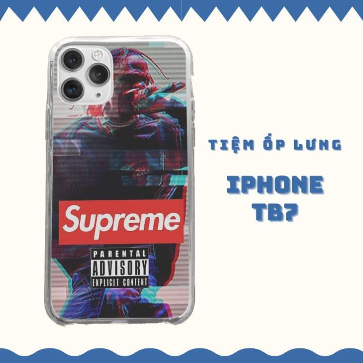 Ốp lưng SUPREME Parental Advisory Cyberpunk thời thượng cho Iphone 5 6 7 8 Plus 11 12 Pro Max X Xr SUPPOD00118