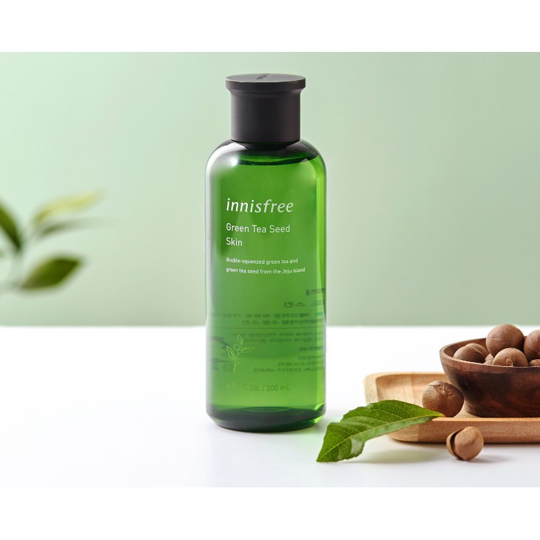 Nước Hoa Hồng INNISFREE GREEN TEA SEED SKIN 200ML