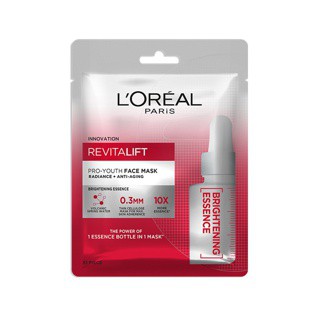 Loreal - Mặt nạ giấy dưỡng chất cô đặc L'Oreal Paris Revitalift Pro-Youth Face Mask 30g