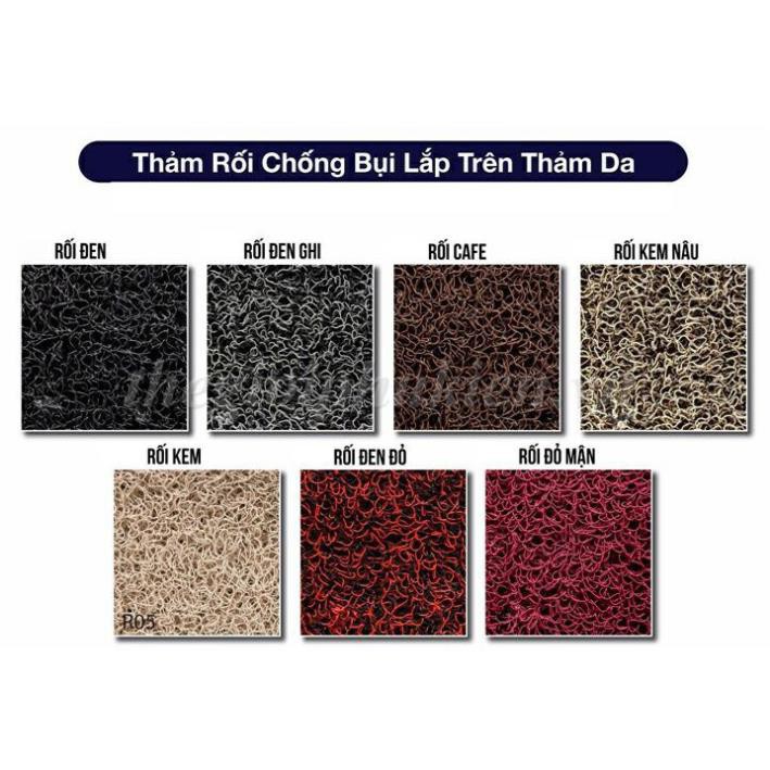 Thanh lý, Lót sàn da 6D cho KIA Cerato 2019 -2020-2021 kèm thảm rối chống bụi  (hàng cao cấp)