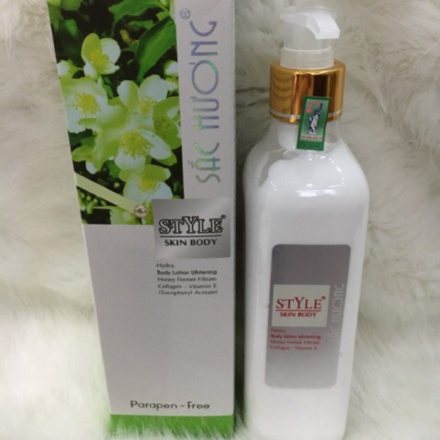 Kem style skin body Sắc Hương
