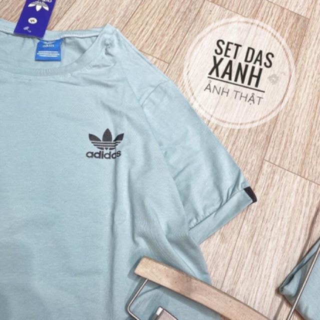 [KÈM ẢNH THẬT] Bộ das cộc xanh