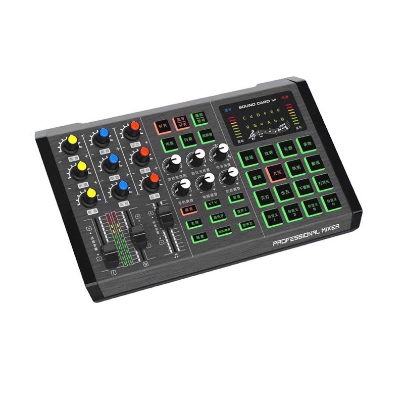 Sound Card thu Âm Livestream S8-Bản 2020 mới nhất kèm dây live+lấy nhạc bảo hành 1 năm