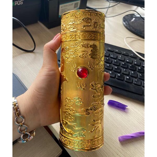 Bộ bình giữ nhiệt mạ vàng, bạc