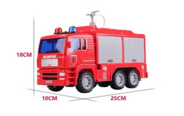 giá siêu rẻ PHUN NƯỚC THẬT : Combo 2 xe cứu hỏa bộ 2 xe cứu hỏa đồ chơi ô tô cứu hỏa DCOT