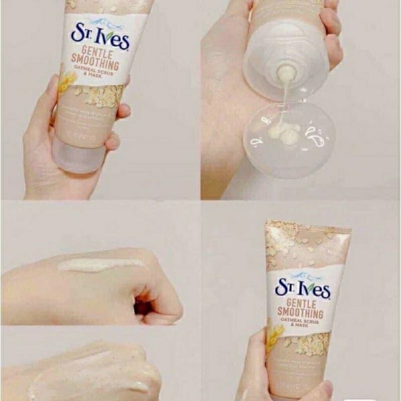 Sữa rửa mặt tẩy da chết St.Ives 170g của Mỹ