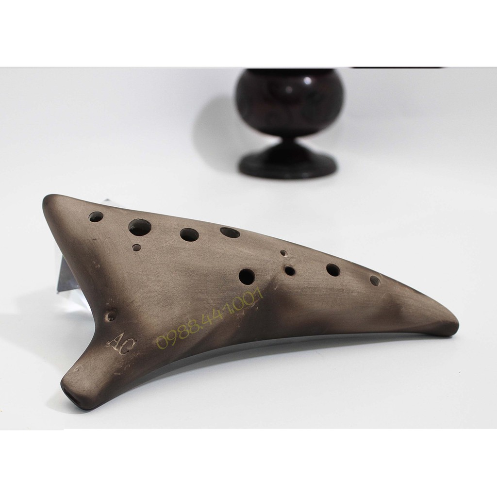 Ocarina mỏ chim(xám đen)