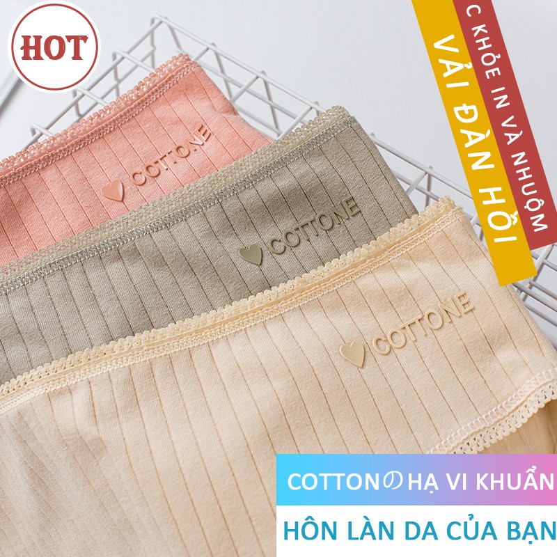 Quần Lót Cotton Không Đường May Kháng Khuẩn Thoáng Mát Màu Sắc Tùy Chọn Cho Nữ O2 | BigBuy360 - bigbuy360.vn