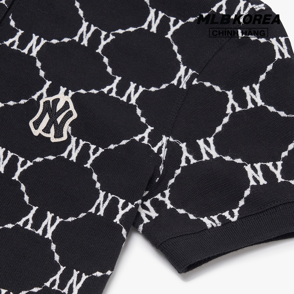 MLB - Áo thun polo nữ Monogram 3FPQM6023-50BKS