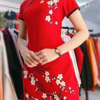 Áo dài cách tân tết