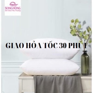 Ruột gối sông hồng 45cm x 65cm. hàng chính hãng, giao hỏa tốc