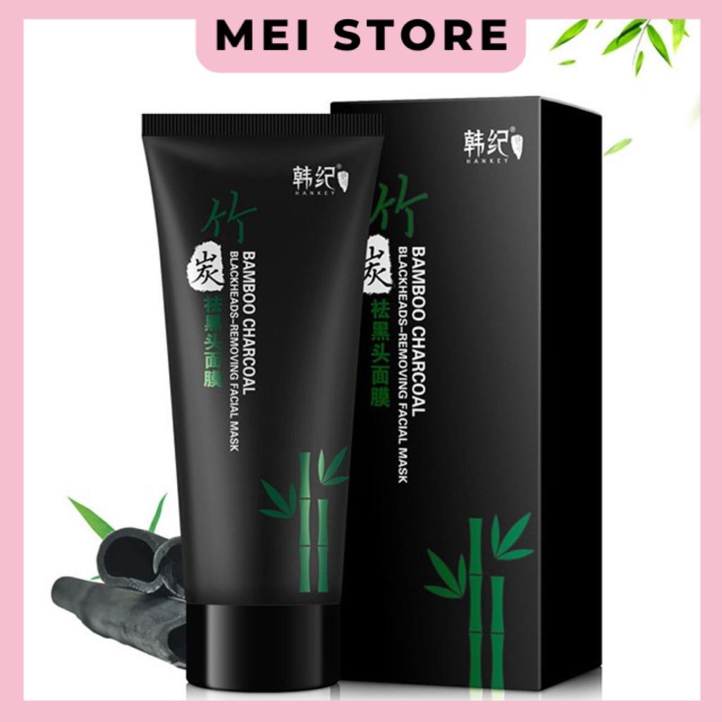 Gel lột Mụn Than Tre HANKEY Bamboo Charcoal Sạch mụn - Thải độc chì- Sáng da 70gr