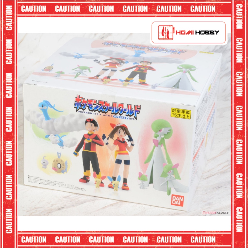 Mô hình Pokemon Bandai Scale World 1/20 Hoenn Vol 2