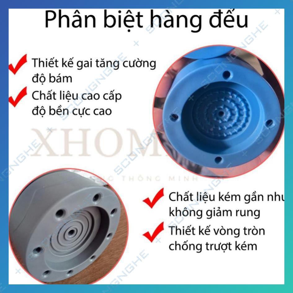 Đế máy giặt 4 miếng cao cao su cao cấp chống ồn chống rung (LOẠI 1)