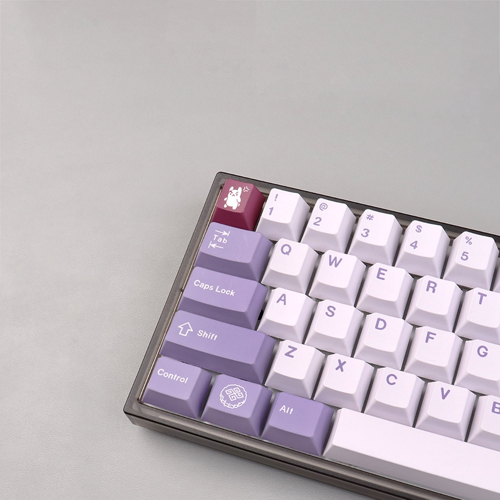 Keycap GMK Tuzi 129 nút chất liệu PBt dành cho bàn phím cơ