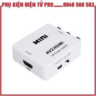 Bộ chuyển đổi tín hiệu từ av sang hdmi mini