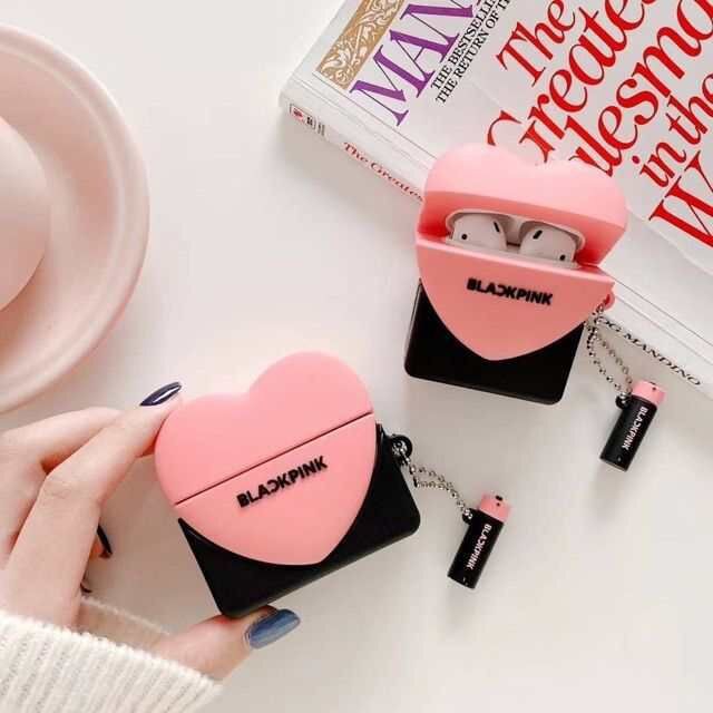 Airpods case Black Pink airpods pro case Cute creative Fashion airpods 1 2 pro protective cover