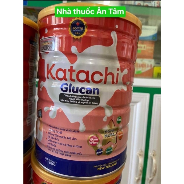 Sữa dành cho người tiểu đường Glucan Katachi hộp 900g