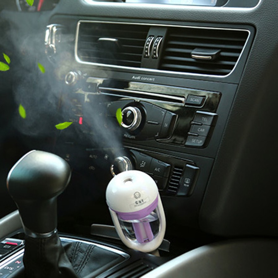 Máy giữ ẩm không khí và khuếch tán tinh dầu cho xe hơi