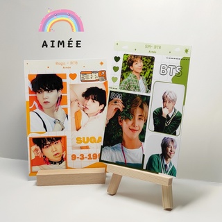 Sticker nhãn dán BTS - 9,5*14 cm | Aimée