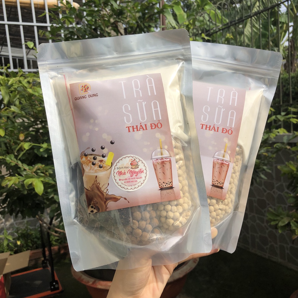 SET NẤU TRÀ SỮA THÁI XANH THÁI ĐỎ