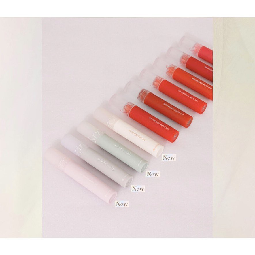 Son rom&nd be orginal hanbok SEE-THROUGH MATTE TINT có sẵn, mua buôn liên hệ