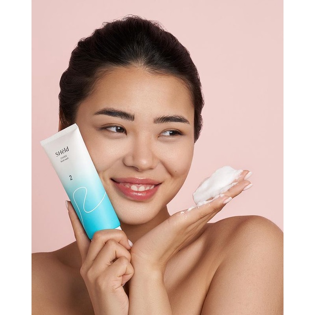 Facial Wash - Sữa Rửa Mặt Momotani SHeld 100g