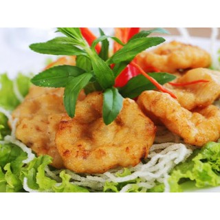 Chả cá pha mực miếng khay 500g