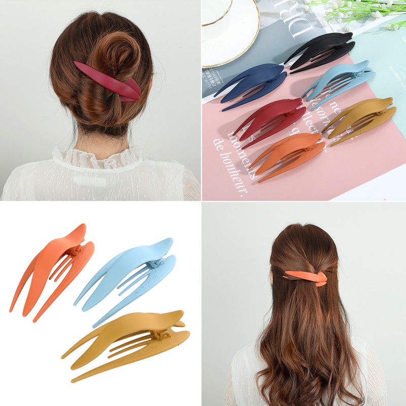 Kẹp tóc mỏ vịt phong cách Hàn Quốc thời trang cho phái nữ