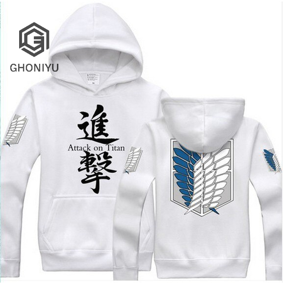 Áo Khoác Sweater Phong Cách Anime Attack On Titan Cho Bé