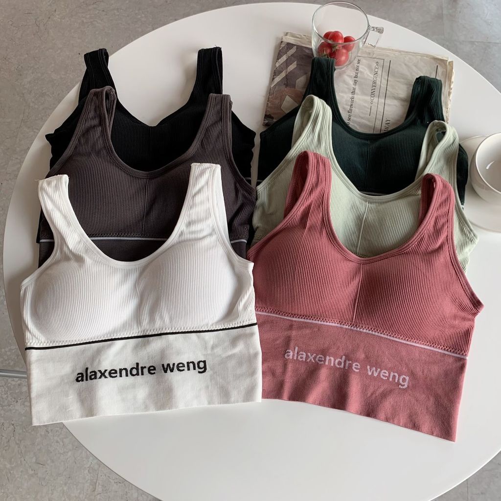 Áo Lót Thể Thao Không Tay Hở Lưng Gợi Cảm Dành Cho Nữ