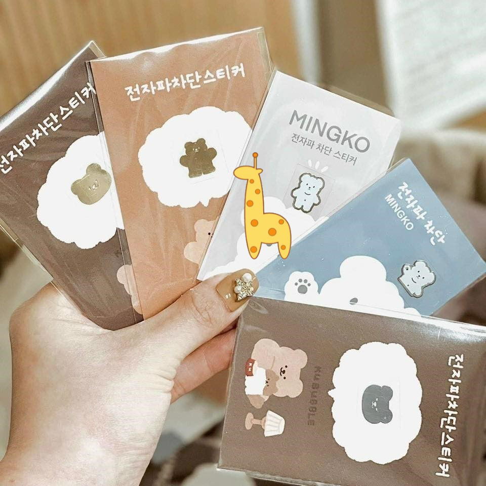 Chắn Sóng Điện Từ Hàn Quốc Mingko Ngăn Triệt Sóng Điện Thoại Bảo Vệ Gia Đình