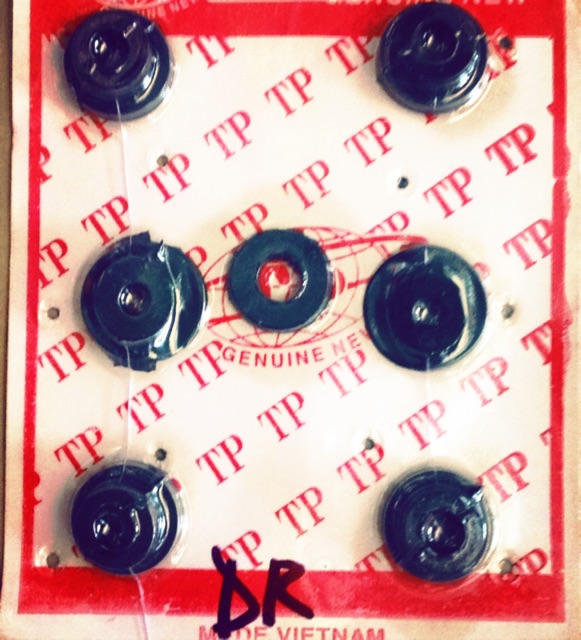 Cao su đuôi xe Dr, Wave 1 vỉ