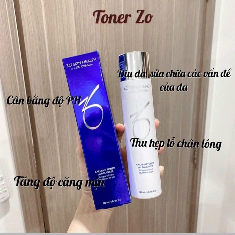 Nước Hoa Hồng Cho Da Nhạy Cảm Z.O Calming Toner PH Balancer