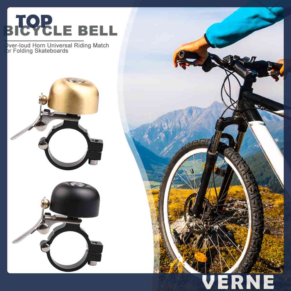 Còi Báo Động Gắn Tay Lái Xe Đạp Leo Núi Bằng Thép Không Gỉ