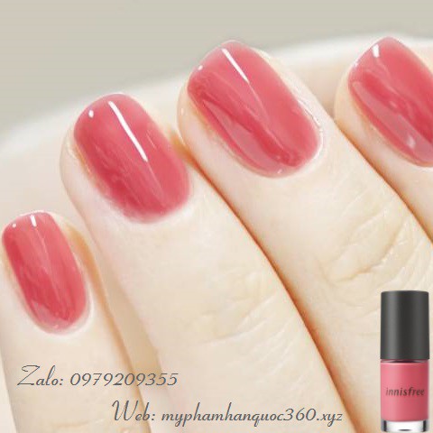 [Màu mới] Sơn Móng Tay Innisfree Real Color Nail 219-224