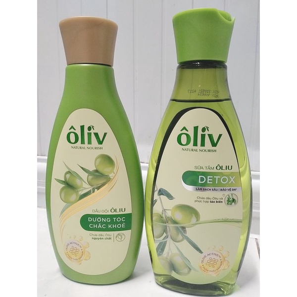 Sữa tắm Oliu Detox,dầu gội Ôliu chắc khỏe 250ml