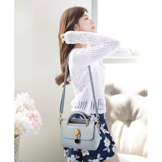 Túi xách thời trang - Túi đeo chéo nữ - khóa tròn