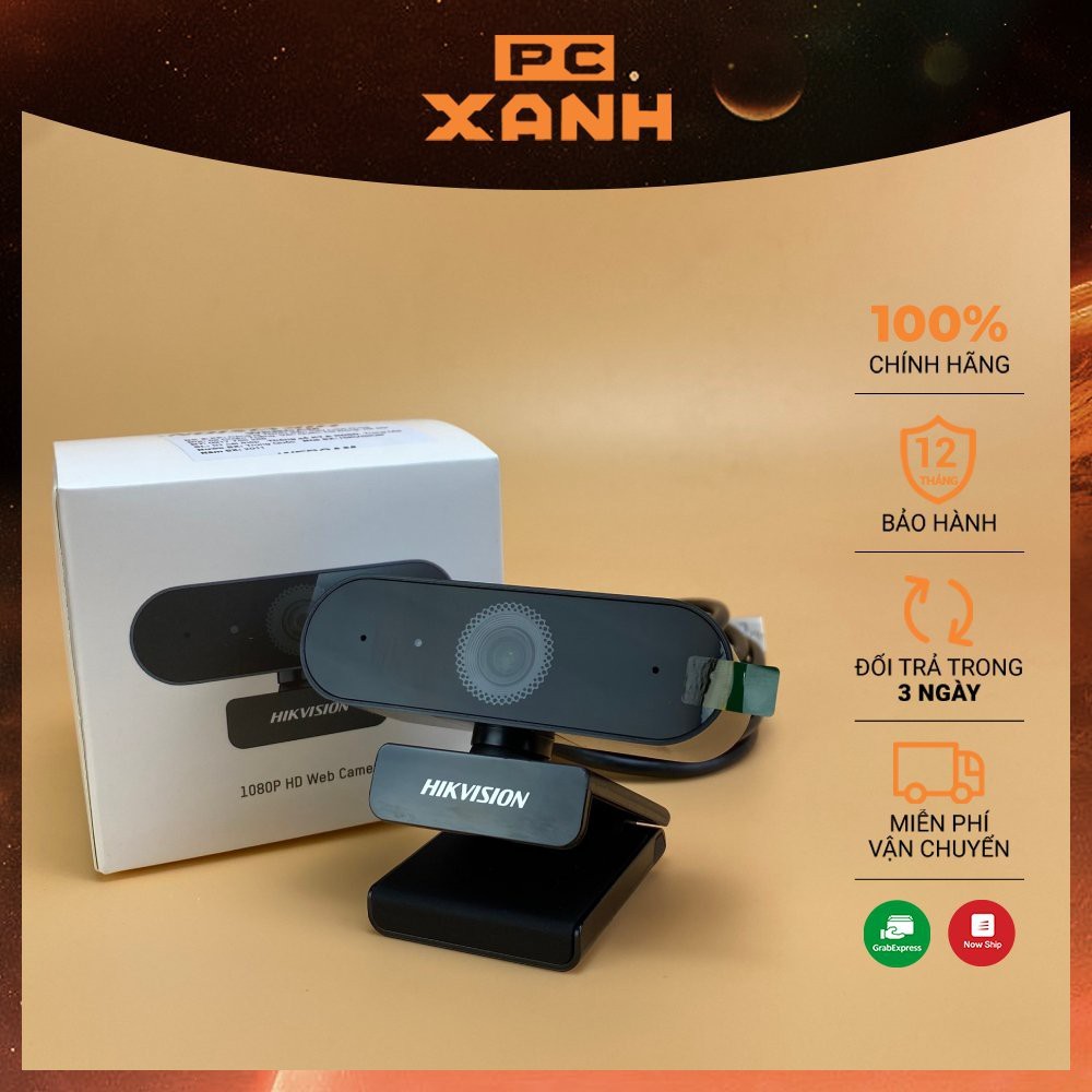 Webcam máy tính PC livestream Full HD 1080P Hikvision DSU-320 - Hàng chính hãng bảo hành 12 tháng | BigBuy360 - bigbuy360.vn