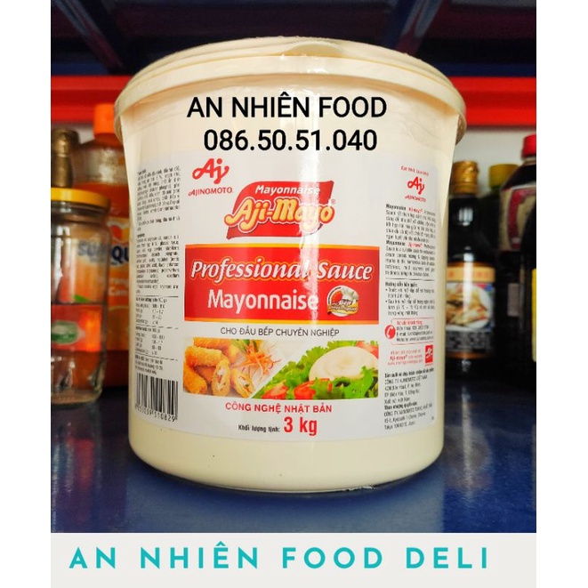 Xốt Mayonnaise 3KG Aj Mayo